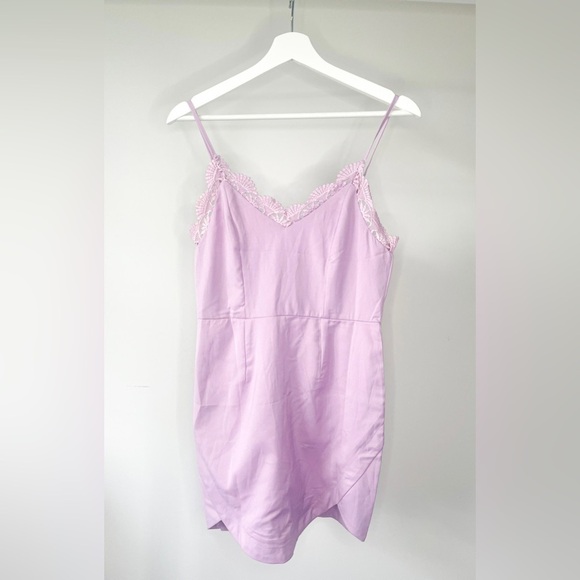 TOBI Lavender Bodycon MIDI Dress - Picture 2 of 6